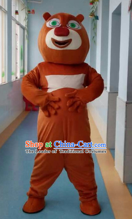 Mascot Uniforms Mascot Outfits Customized Walking Animal Bear Mascot Costumes Mascots Costume