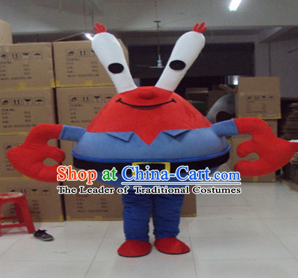 Mascot Uniforms Mascot Outfits Customized Walking Mascot Costumes Animal Cartoon Crab Mascots Costume