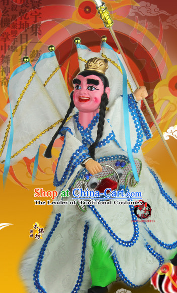 Taiwan Traditional Chinese Ancient Handmade Prince Hand Marionette Puppet Hand Puppets