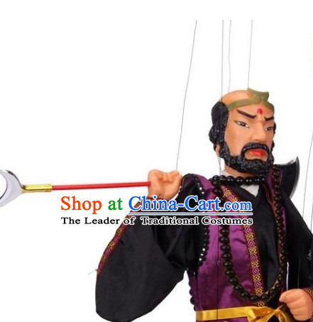 Traditional Chinese Handmade Sha Seng String Puppet Hand Puppets