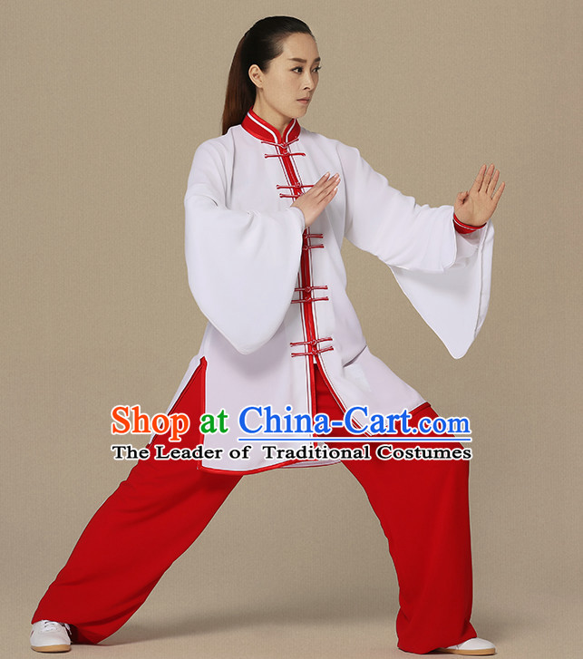 Top Kung Fu Competition Suits Kung Fu Gi Kung Fu Apparel Oriental Dress Wing Chun Apparel Taiji Uniform Chinese Kung Fu Outfit for Men Women Kids  Adults