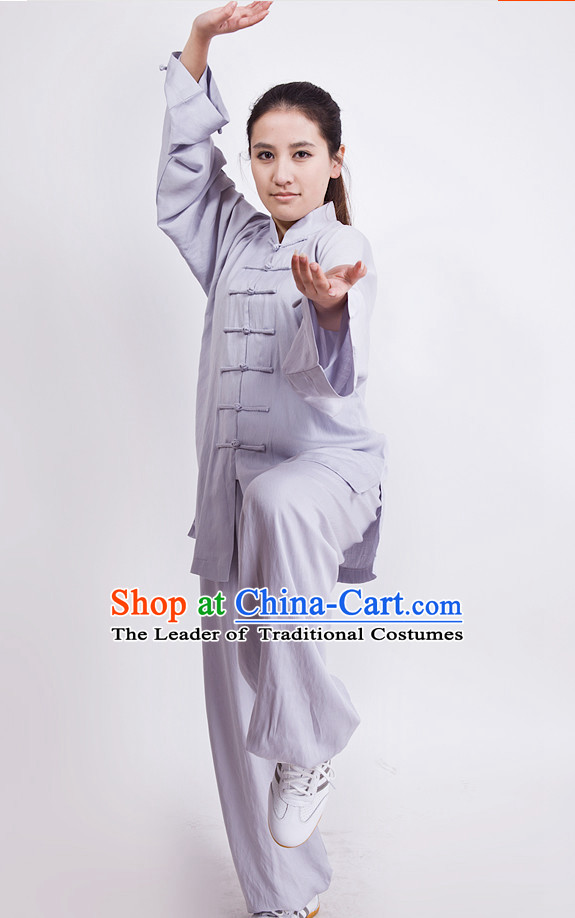 Top Kung Fu Competition Suits Kung Fu Gi Tai Chi Apparel Oriental Dress Wing Chun Apparel Taiji Uniform Chinese Kung Fu Outfit for Men Women Kids Adults