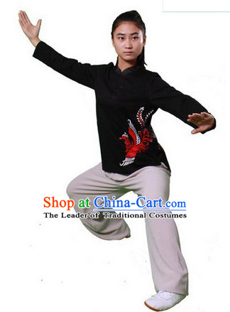 Chinese Traditional Kung Fu Practice and Competition Costume Wing Chun Apparel Taiji Tai Chi Uniform for Adults Children Women Girls