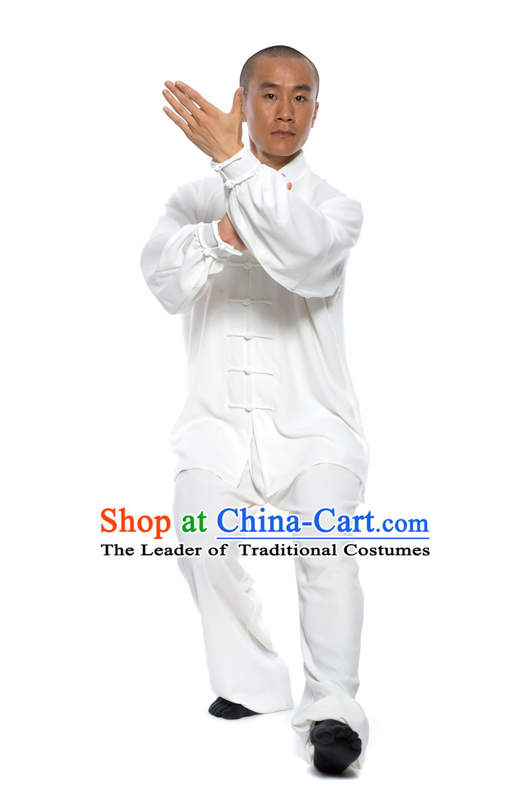 Chinese Traditional Kung Fu Martial Arts Practice and Competition Costume Wing Chun Apparel Taiji Tai Chi Uniform for Adults Children Men Women Boys Girls