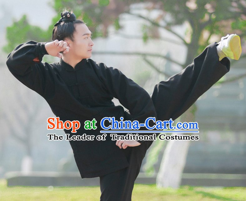 Top Wudang Tai Ji Master Taoist Uniform Taiji Tai Chi Uniforms for Adults Children Men Women Boys Girls