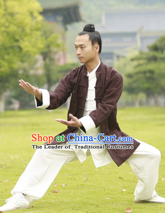 Top Wudang Tai Ji Master Taoist Uniform Taiji Tai Chi Uniforms for Adults Children Men Women Boys Girls