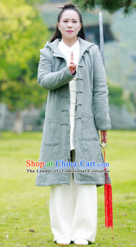 Top Wudang Winter Wear Tai Ji Master Taoist Uniform Taiji Tai Chi Uniforms for Adults Children Men Women Boys Girls