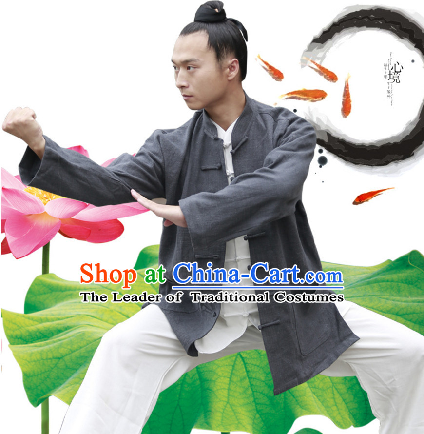 Top Wudang Tai Ji Master Taoist Uniform Taiji Tai Chi Uniforms for Adults Children Men Women Boys Girls