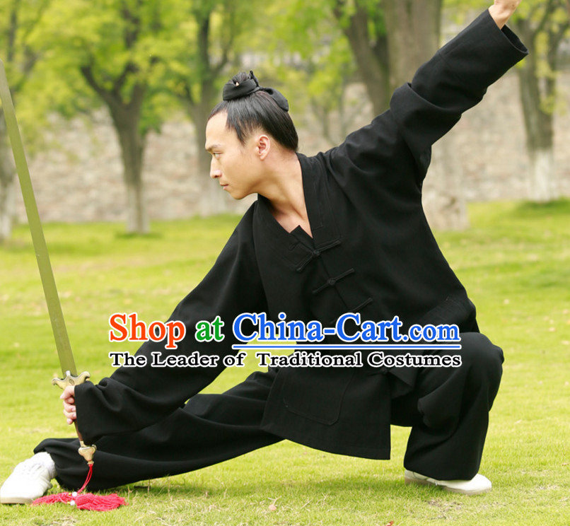 Top Wudang Tai Ji Master Taoist Uniform Taiji Tai Chi Uniforms for Adults Children Men Women Boys Girls