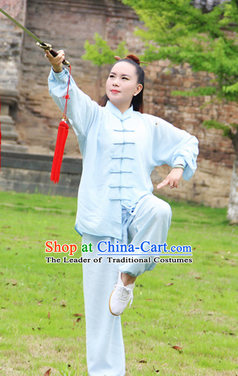 Top Wudang Tai Ji Master Taoist Uniform Taiji Tai Chi Uniforms for Adults Children Men Women Boys Girls