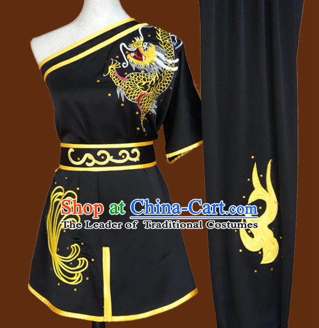 Southern Fist Top Mandarin Tai Chi Taiji Kung Fu Martial Arts Competition Uniform Dresses Suits Outfits for Adults