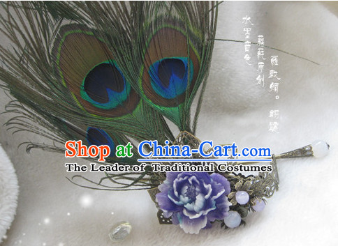 Ancient Chinese Empress Princess Phoenix Queen Crown Coronet Headpieces Headdress Hair Accessories Set