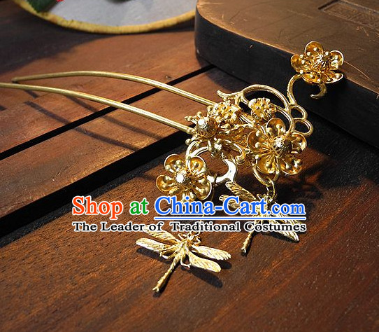 Ancient Chinese Hair Style Accessories Hair Sticks Clips Hair Pin Hair Pieces Combs Ancient Chinese Chopsticks Asian Wedding Bridal Hair Ornaments