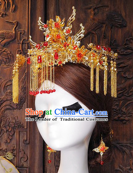 Ancient Chinese Hair Style Accessories Hair Sticks Clips Hair Pin Hair Pieces Combs Ancient Chinese Chopsticks Asian Wedding Bridal Hair Ornaments