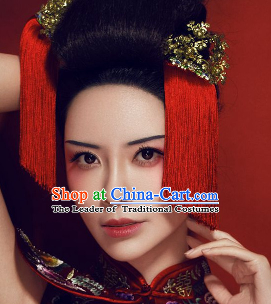 Ancient Chinese Hair Style Accessories Hair Sticks Clips Hair Pin Hair Pieces Combs Ancient Chinese Chopsticks Asian Wedding Bridal Hair Ornaments