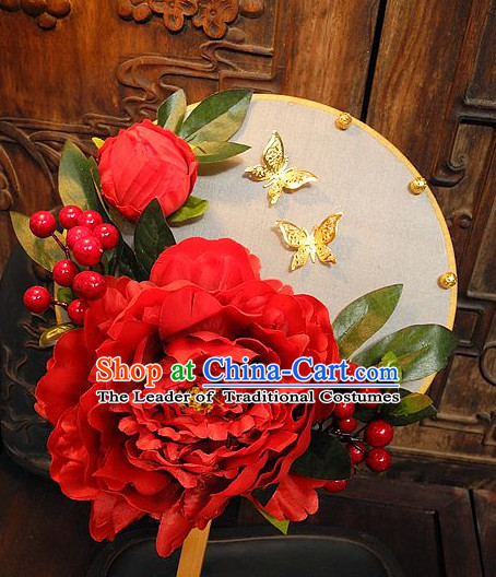 Handmade Ancient Chinese Empress Princess Empress Fan