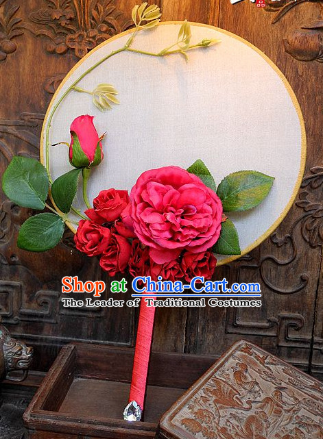 Handmade Ancient Chinese Imperial Royal Empress Princess Empress Fan