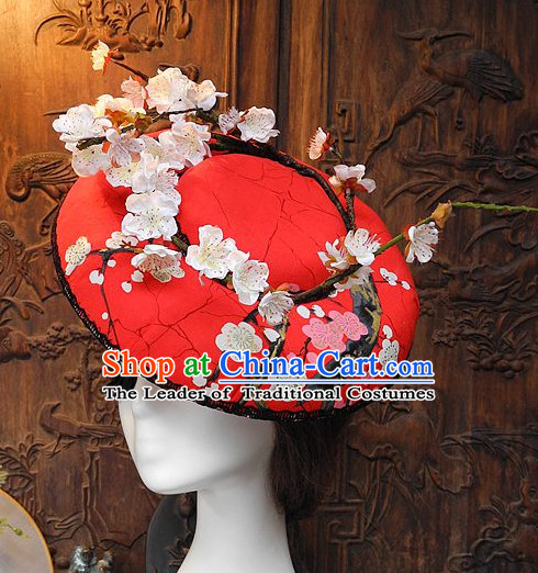 Top Handmade Flower Decoration Hat Dress Hat for Ladies