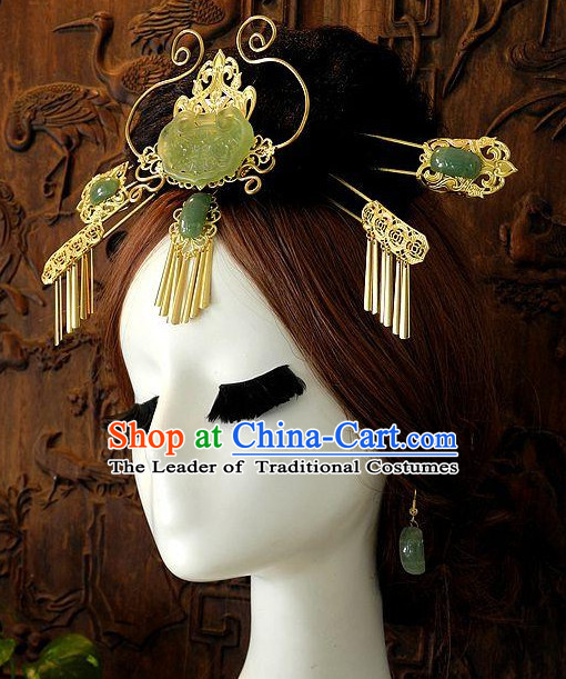 Ancient Chinese Empress Princess Queen Hair Style Accessories Hair Sticks Clips Hair Pin Hair Pieces Combs Ancient Chinese Chopsticks Asian Wedding Bridal Hair Ornaments Crown