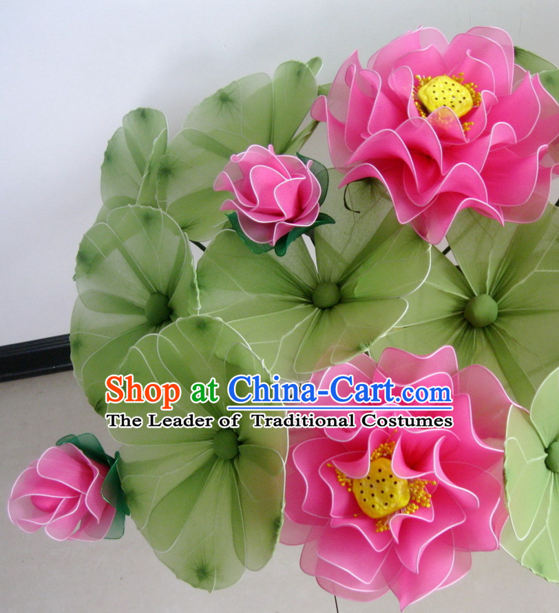 Light Green Lotus Leaf Dance Props Props for Dance Dancing Props for Sale for Kids Dance Stage Props Dance Cane Props Umbrella Children Adults