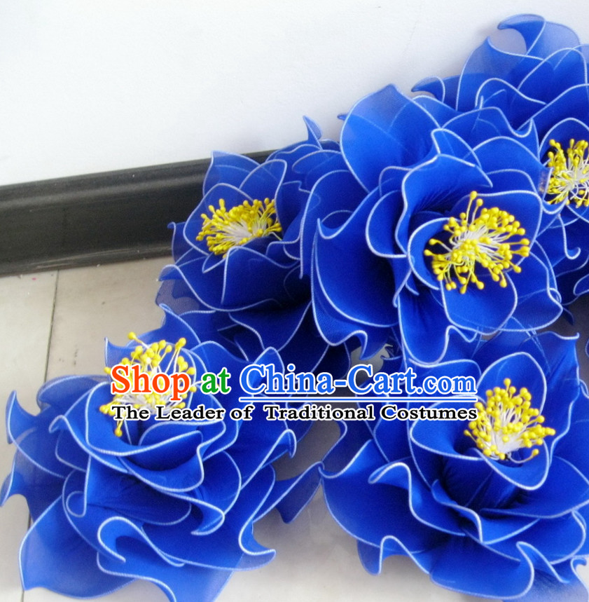 Blue Magnolia Dance Props Props for Dance Dancing Props for Sale for Kids Dance Stage Props Dance Cane Props Umbrella Children Adults