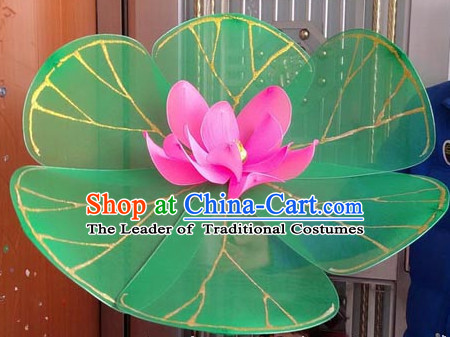 Big Lotus Flower Dance Props Props for Dance Dancing Props for Sale for Kids Dance Stage Props Dance Cane Props Umbrella Children Adults