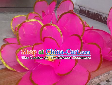 Big Handmade Lotus Dance Props Props for Dance Dancing Props for Sale for Kids Dance Stage Props Dance Cane Props Umbrella Children Adults