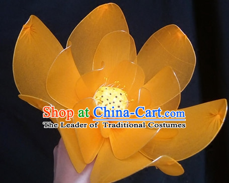 Handmade Lotus Flower Dance Props Props for Dance Dancing Props for Sale for Kids Dance Stage Props Dance Cane Props Umbrella Children Adults