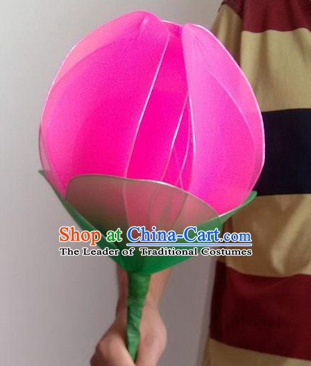 Handmade Lotus Dance Props Props for Dance Dancing Props for Sale for Kids Dance Stage Props Dance Cane Props Umbrella Children Adults