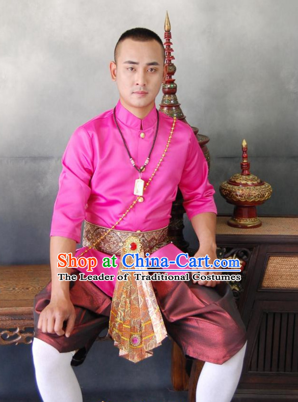 Traditional National Thai Dress Thai Traditional Dress Dresses Wedding Dress online for Sale Thai Clothing Thailand Clothes for Men Boys Youth