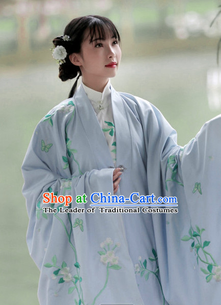 Ancient Chinese Embroidered Hanfu Dress China Traditional Clothing Asian Long Dresses China Clothes Fashion Oriental Outfits for Women