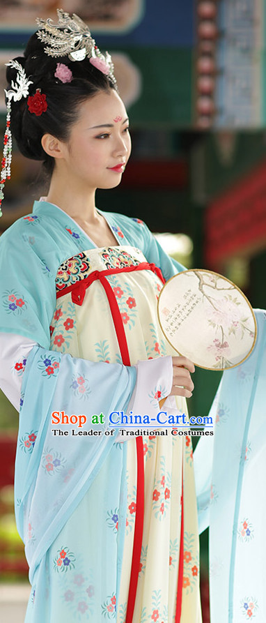 Ancient Chinese Tang Dynasty Hanfu Dress China Traditional Clothing Asian Long Dresses China Clothes Fashion Oriental Outfits for Women