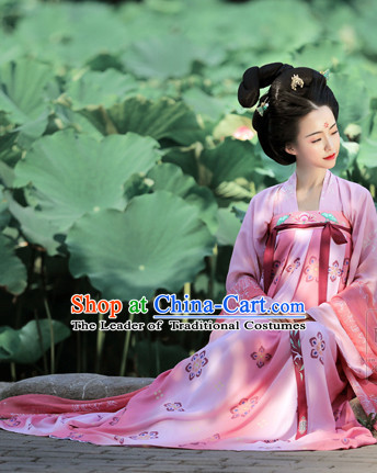 Ancient Chinese Tang Dynasty Hanfu Dress China Traditional Clothing Asian Long Dresses China Clothes Fashion Oriental Outfits for Women