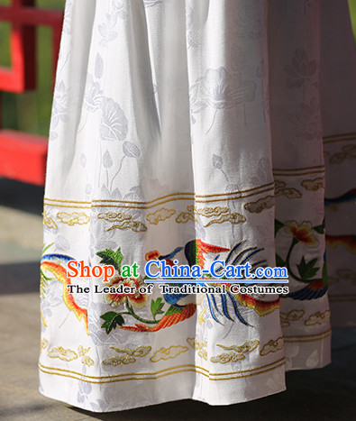 Ancient Chinese Hanfu Dress Skirt China Traditional Clothing Asian Long Dresses China Clothes Fashion Oriental Outfits for Women