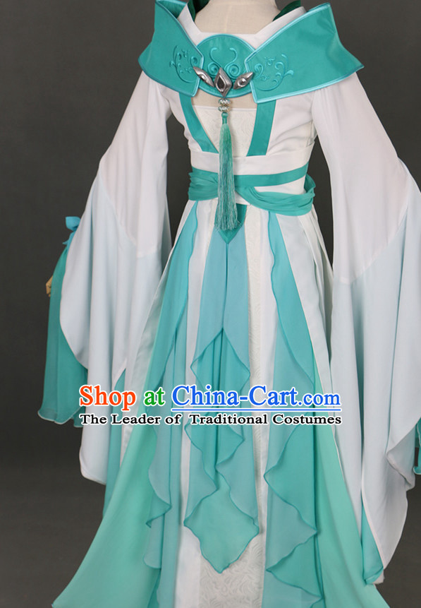 Ancient Chinese Style Cosplay Fairy Costumes for Women