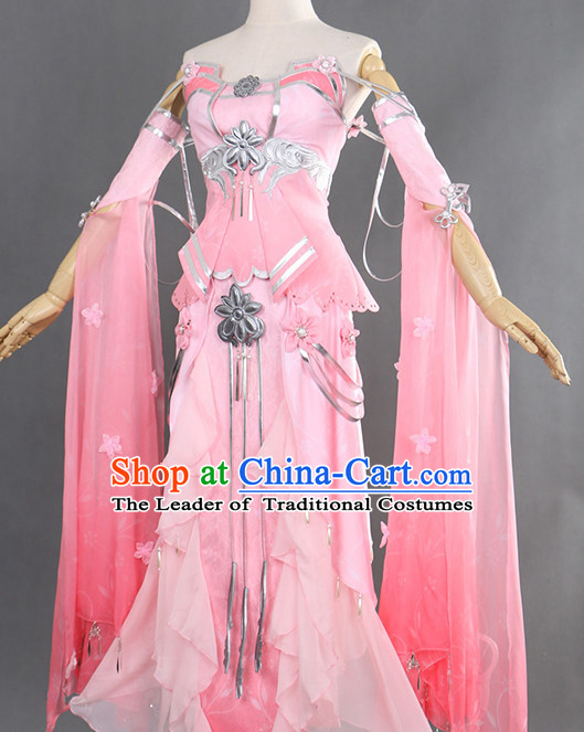 Ancient Chinese Style Cosplay Fairy Costumes for Women