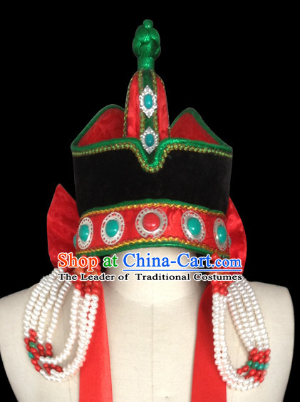 Mongolian People Yuan Dynasty Mongolians Princess Empress Queen Hat for Women Girls Adults Children