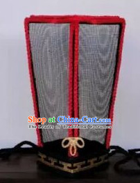 Ancient Asian Chinese Headdress Oriental Headwear Official Swordsman Hat for Men Boys