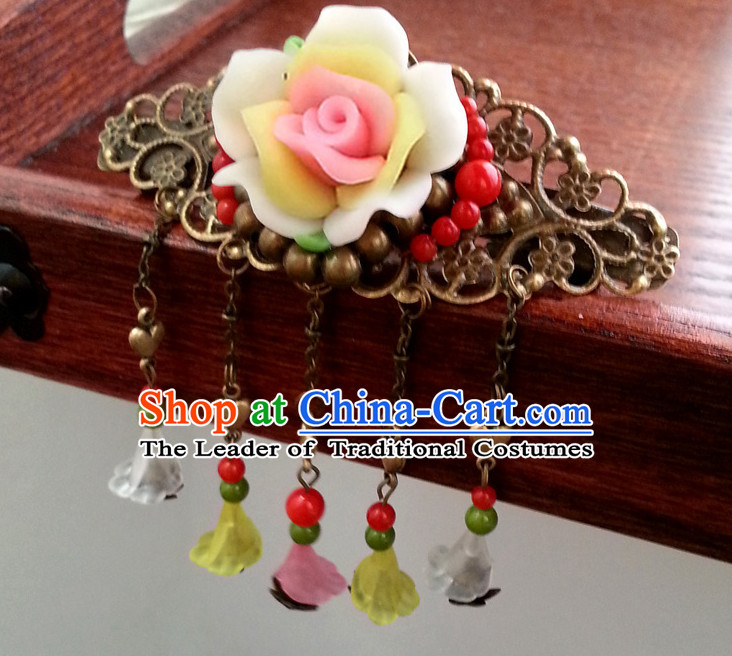 Ancient Chinese Handmade Princess Headdress Hair Jewelry for Women