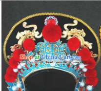 Chinese Traditional Bian Lian Mask Change Hat Helmet