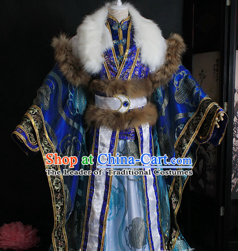 Gorgeous Chinese Emperor Prince Costumes Ancient Chinese Clothing Complete Set for Men