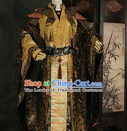 Gorgeous Chinese Emperor Prince Costumes Ancient Chinese Clothing Complete Set for Men