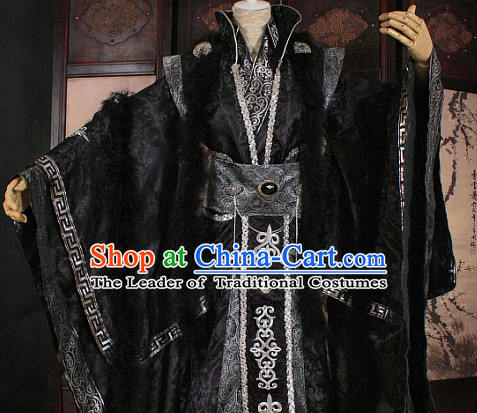 Gorgeous Chinese Emperor Prince Costumes Ancient Chinese Clothing Complete Set for Men