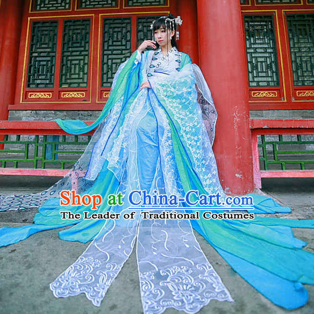 Gorgeous Chinese Princess Empress Costumes Ancient Chinese Clothing Complete Set for Men