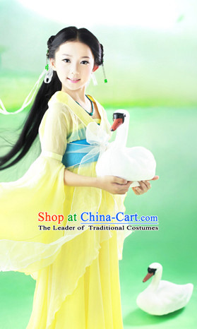 Chinese Ancient Clothing Complete Set for Kids