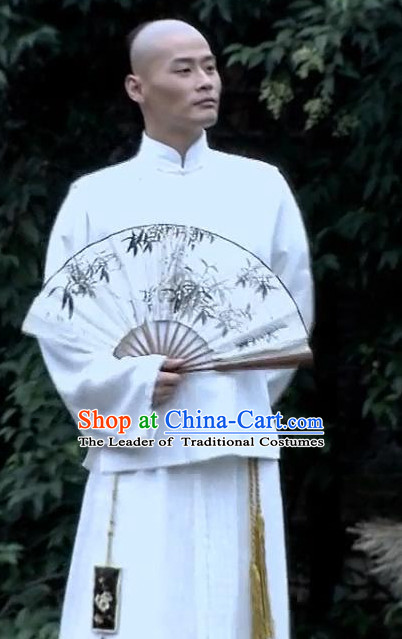 Custom Made Made to Order Traditional Chinese Style Ancient China Wise Man Hanfu Clothing Garment Clothes Suits Dresses Men Children