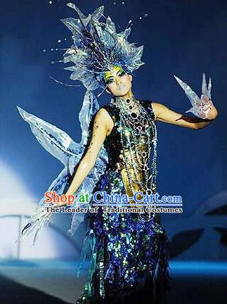 Custom Tailored Custom Make Made to Order Custom Made Professional Stage Performance Costumes