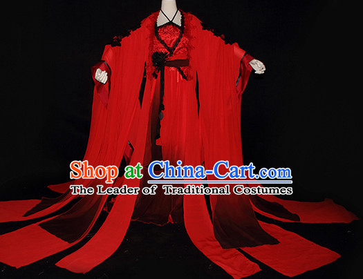 Imperial Royal Ancient Chinese Princess Clothing Complete Set for Women