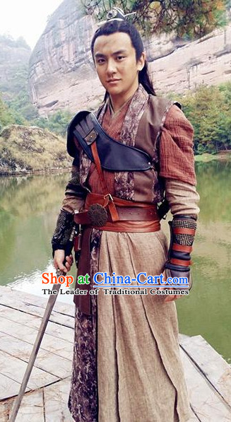 Chinese Knight Hanfu Dress Clothing National Dress Ancient China Clothing Traditional Chinese Outfit Chinese Costumes for Men