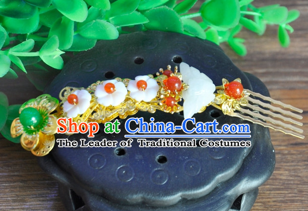 Chinese Traditional Ancient Imperial Hair Sticks Hair Ornaments Chopsticks Gold Hair Pins Hairsticks Oriental Asian Head Jewellery Hair Clips Hair pIeces Hair Style